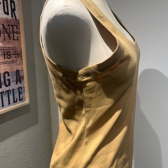 Nostalgia Yellow Tank Top with Modern Appeal - Picture 11 of 13